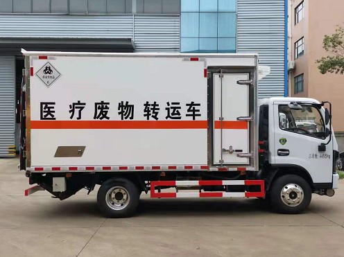 國六東風藍牌醫療廢物轉運車圖片 國六東風藍牌醫療廢物轉運車圖片