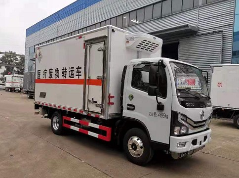 國六東風藍牌醫療廢物轉運車圖片 國六東風藍牌醫療廢物轉運車圖片