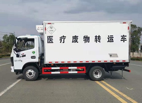 國六東風藍牌醫療廢物轉運車圖片 國六東風藍牌醫療廢物轉運車圖片